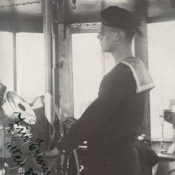 Steuermatrose auf der "SMS Kaiserin Elisabeth" 1914